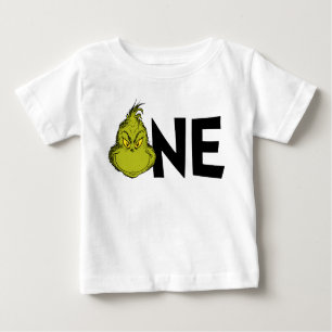 Dr. Seuss   Grinch Winter 1st Birthday Baby T-Shirt