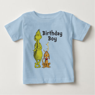 Dr. Seuss   Grinch Winter Birthday Baby T-Shirt