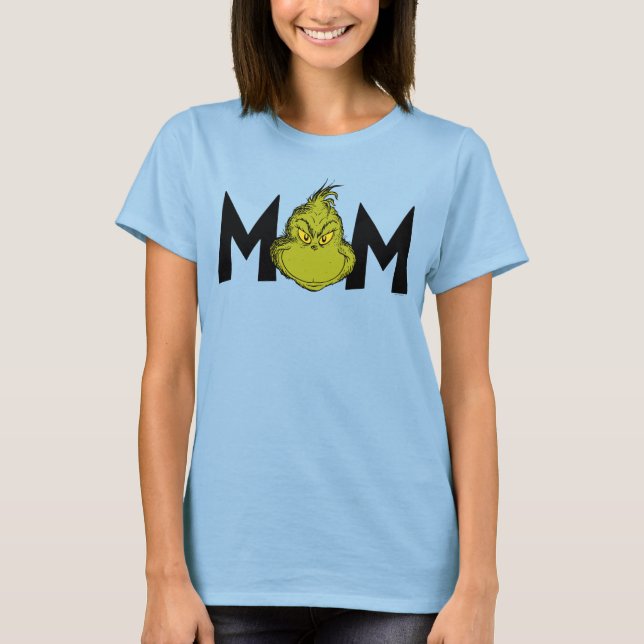 Dr. Seuss | Grinch Winter Birthday Mum T-Shirt (Front)