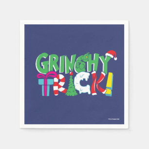 Dr. Seuss Grinchy Trick Napkin