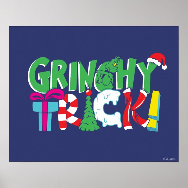 Dr. Seuss | Grinchy Trick Poster (Front)