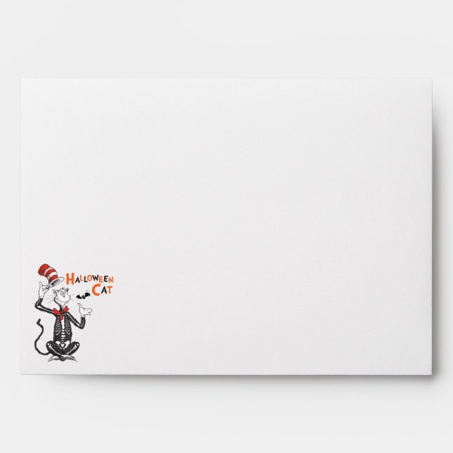 Dr. Seuss | Halloween Cat in the Hat Envelope (Front)
