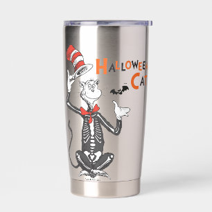 Dr. Seuss   Halloween Cat in the Hat Insulated Tumbler
