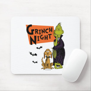 Dr. Seuss   Hallowen Grinch Night Graphic Mouse Pad