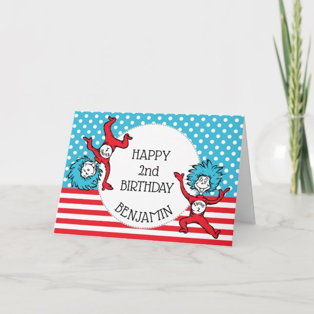 Dr. Seuss | Happy Birthday To You! Card (Front)