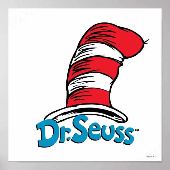 Dr. Seuss Hat Logo Poster (Front)
