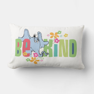 Dr. Seuss Horton Hears A Who   Be Kind Lumbar Cushion