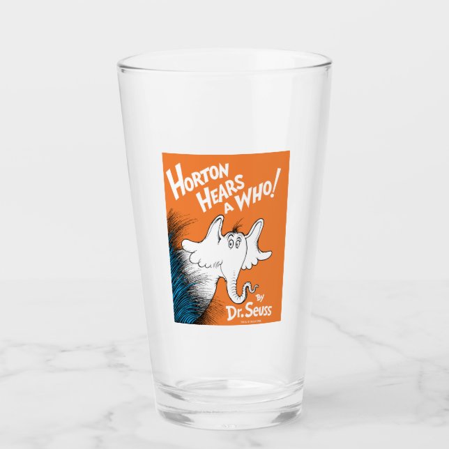 Dr. Seuss | Horton Hears A Who the Book Glass (Front)