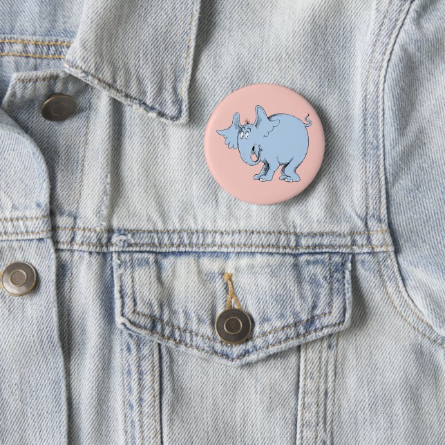 Dr. Seuss | Horton Hears Whos 6 Cm Round Badge (In Situ)