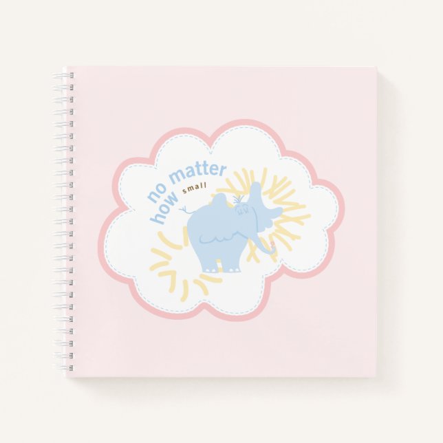 Dr. Seuss Horton | No Matter How Small Notebook (Front)