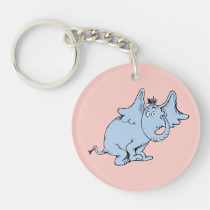Dr. Seuss   Horton Side Look Key Ring