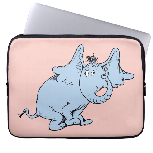 Dr. Seuss | Horton Side Look Laptop Sleeve (Front)