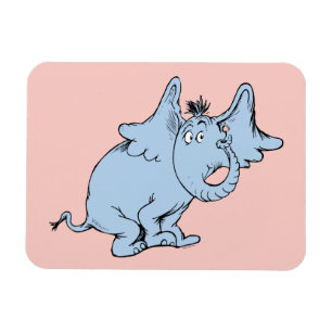 Dr. Seuss   Horton Side Look Magnet