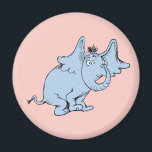 Dr. Seuss | Horton Side Look Magnet<br><div class="desc">This classic Dr. Seuss graphic features the loveable Dr. Seuss elephant Horton.</div>