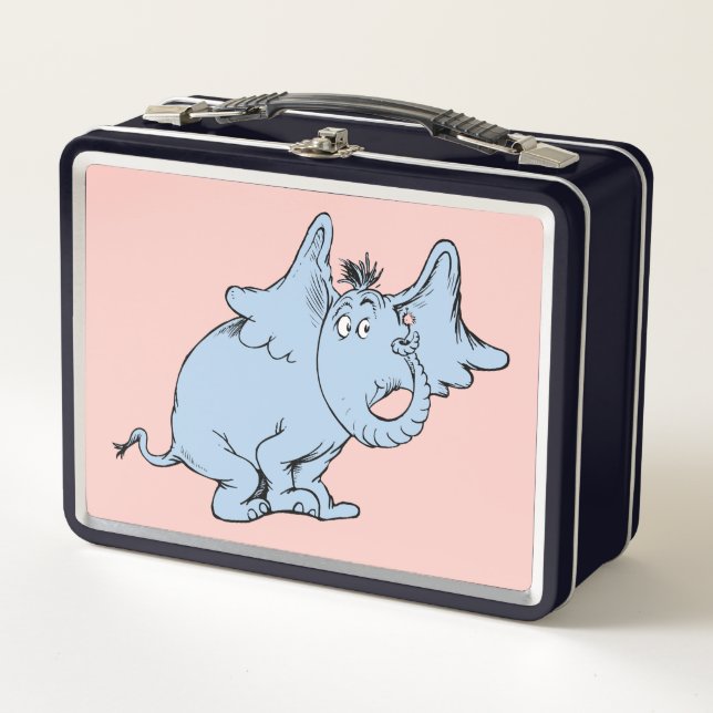 Dr. Seuss | Horton Side Look Metal Lunch Box (Front)