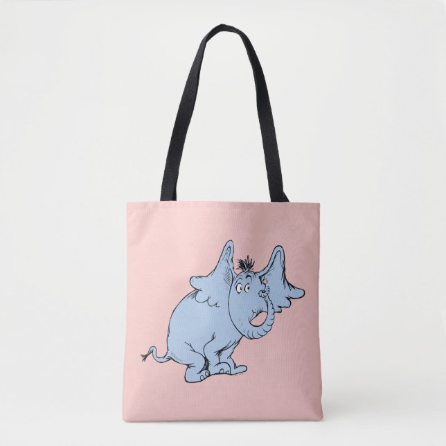 Dr. Seuss | Horton Side Look Tote Bag (Front)