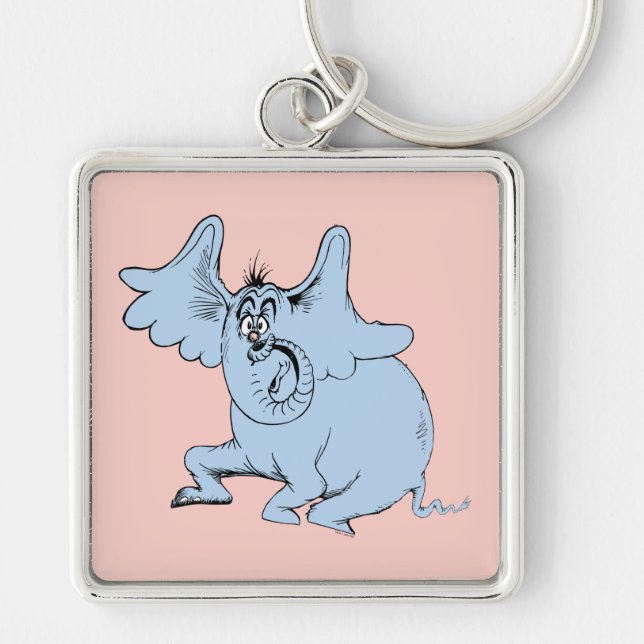 Dr. Seuss | Horton & the Speck of Dust Key Ring (Front)