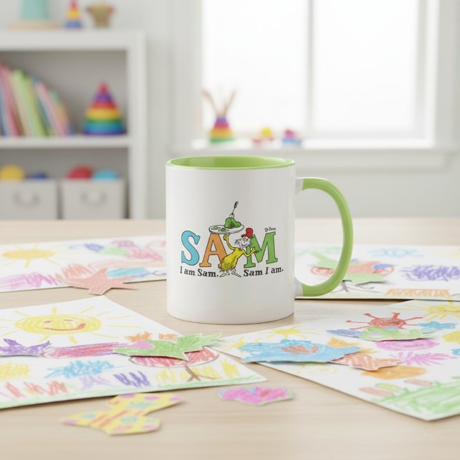 Dr. Seuss | I Am Sam. Sam I Am. Mug (Creator Uploaded)