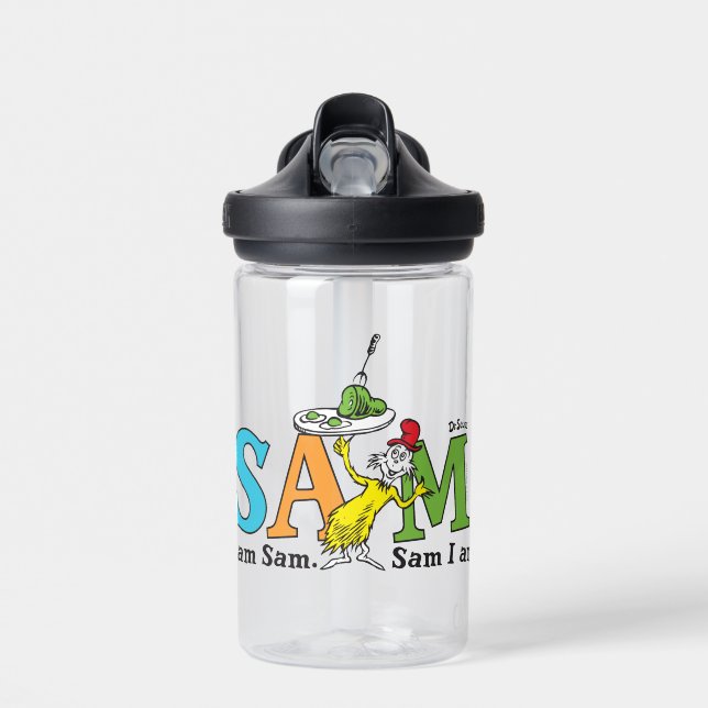 Dr. Seuss | I Am Sam. Sam I Am. Water Bottle (Front)
