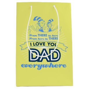 Dr. Seuss   I Love You Dad Everywhere Medium Gift Bag