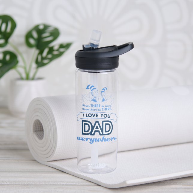 Dr. Seuss | I Love You Dad Everywhere Water Bottle (Yoga)