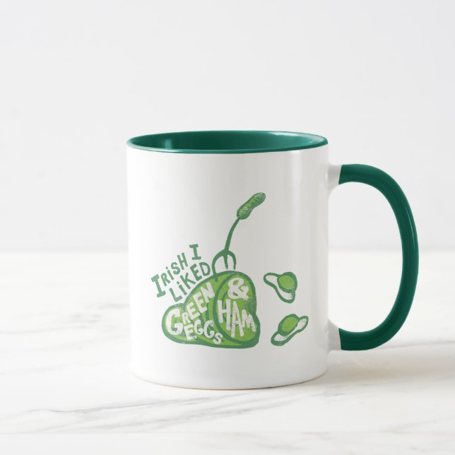 Dr. Seuss | Irish I liked Green Eggs & Ham Mug (Right)