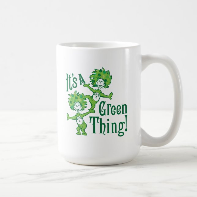 Dr. Seuss | It's a Green Thing! Coffee Mug (Right)