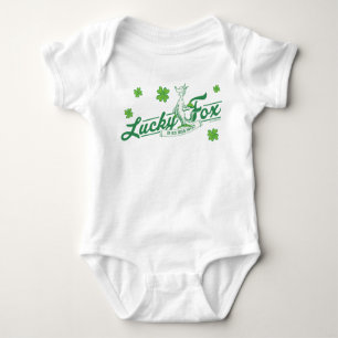 Dr. Seuss   Lucky Fox In His Irish Socks Baby Bodysuit