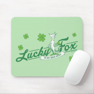 Dr. Seuss   Lucky Fox In His Irish Socks Mouse Pad