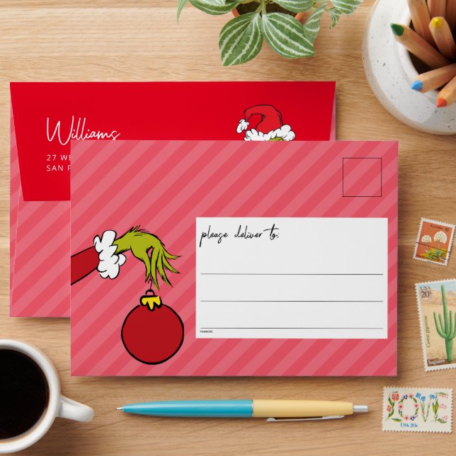 Dr. Seuss | Merry Grinchmas Envelope (Desk)