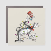 Dr. Seuss | Mischievous Cat in the Hat Car Magnet (Front)