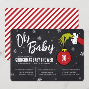 Dr. Seuss   Oh Baby Grinch Baby Shower