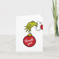 Dr. Seuss | Oh Boy Grinch Baby Shower Thank You