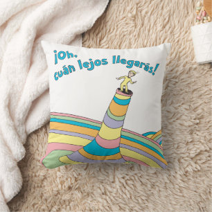 Dr. Seuss   ¡Oh, cuán lejos llegarás! Cushion