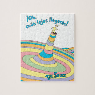 Dr. Seuss ¡Oh, cuán lejos llegarás! Jigsaw Puzzle