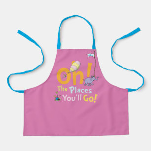 Dr. Seuss   Oh! The Places Parade Apron