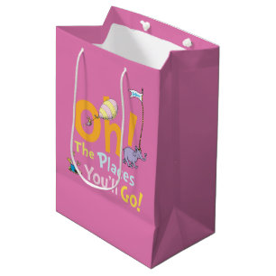 Dr. Seuss   Oh! The Places Parade Medium Gift Bag