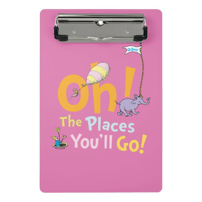 Dr. Seuss | Oh! The Places Parade Mini Clipboard (Front)