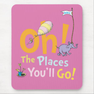 Dr. Seuss   Oh! The Places Parade Mouse Pad