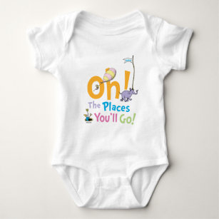 Dr. Seuss | Oh, The Places You'll Go! Baby Bodysuit