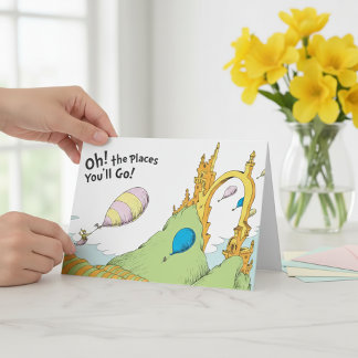 Dr. Seuss | Oh, The Places You'll Go! Card