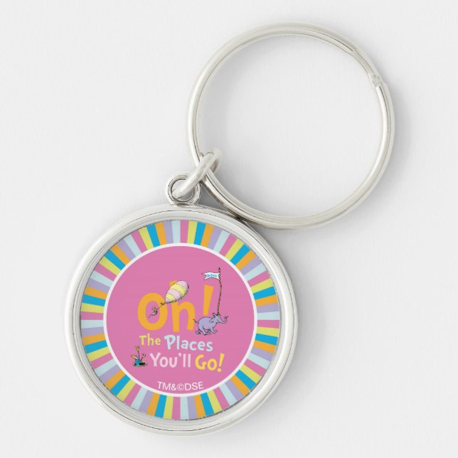 Dr. Seuss | Oh, The Places You'll Go! Key Ring (Front)