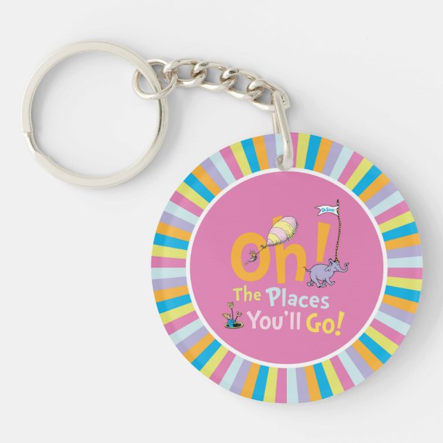 Dr. Seuss | Oh, The Places You'll Go! Key Ring (Front)