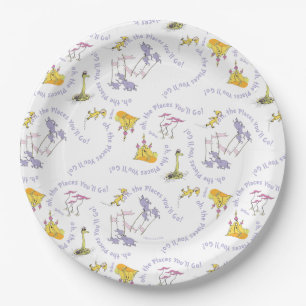 Dr. Seuss "Oh, the Places You'll Go!" Paper Plate