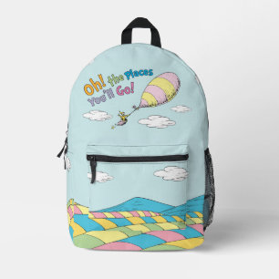 Dr. Seuss Oh, The Places You'll Go! Printed Backpack