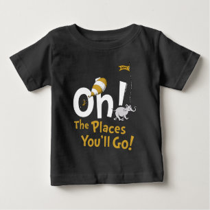 Dr. Seuss Oh, The Places You'll Go! Retro Baby T-Shirt