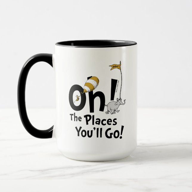 Dr. Seuss | Oh, The Places You'll Go! Retro Mug (Left)