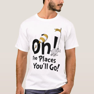 Dr. Seuss   Oh, The Places You'll Go! Retro T-Shirt
