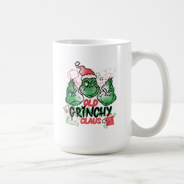 Dr. Seuss | Old Grinch Claus Coffee Mug (Right)