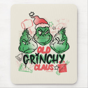Dr. Seuss   Old Grinch Claus Mouse Pad
